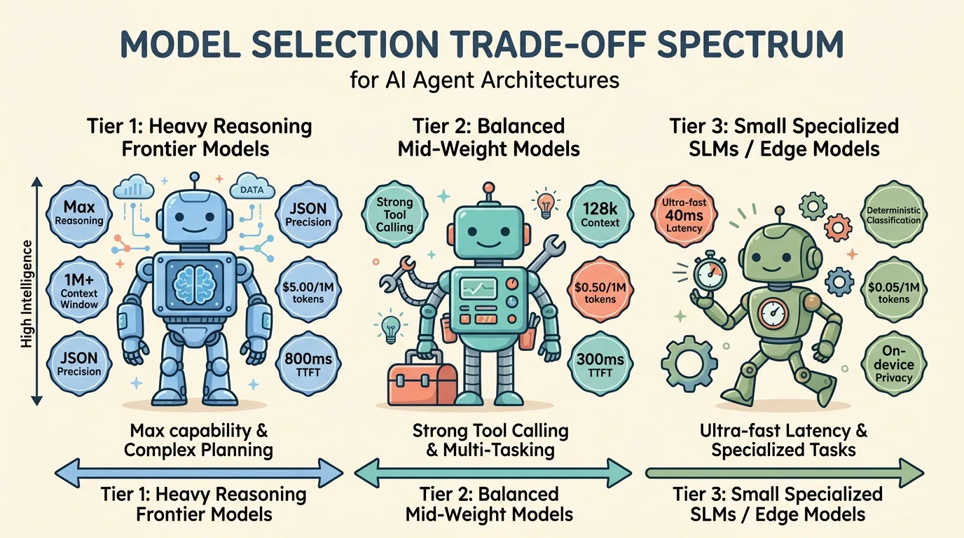 Figure 2: Model Selection & Capability Trade-Off Spectrum