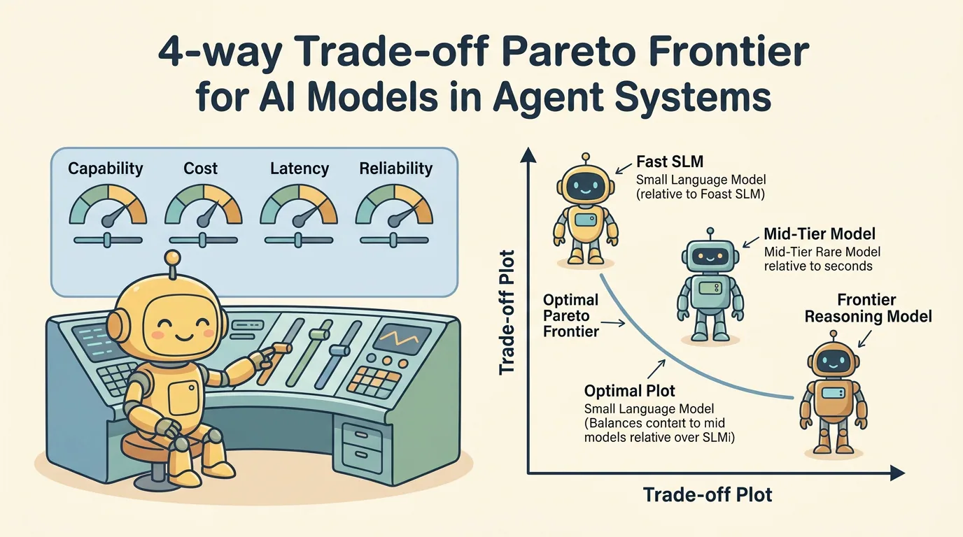 Figure 1: Capability, cost, latency, and reliability trade-off Pareto frontier