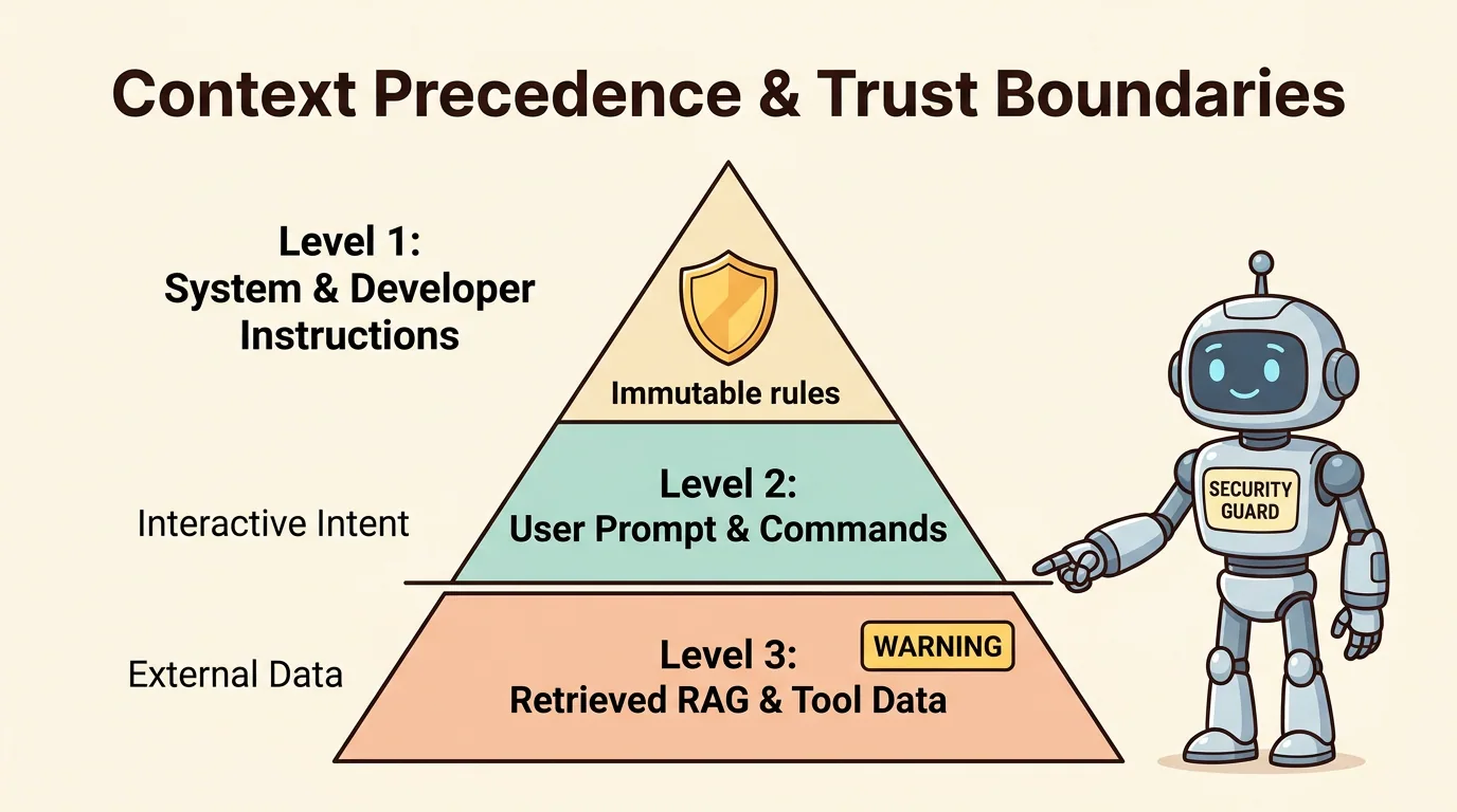 Figure 2: Context Precedence and Trust Boundaries