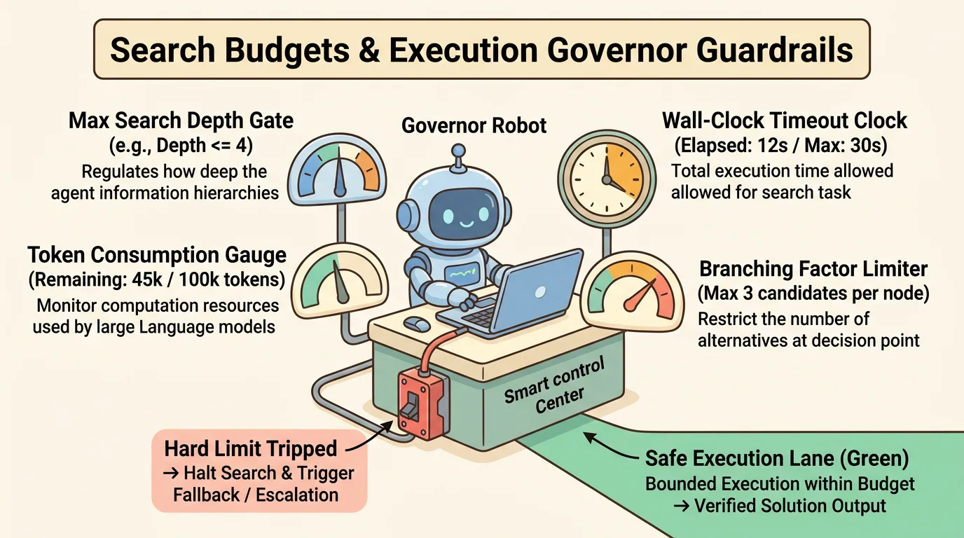 Figure 2: Search Budgets & Execution Governor Guardrails